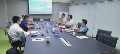大华联行带领天津政府到上海拜访互联网科技企业